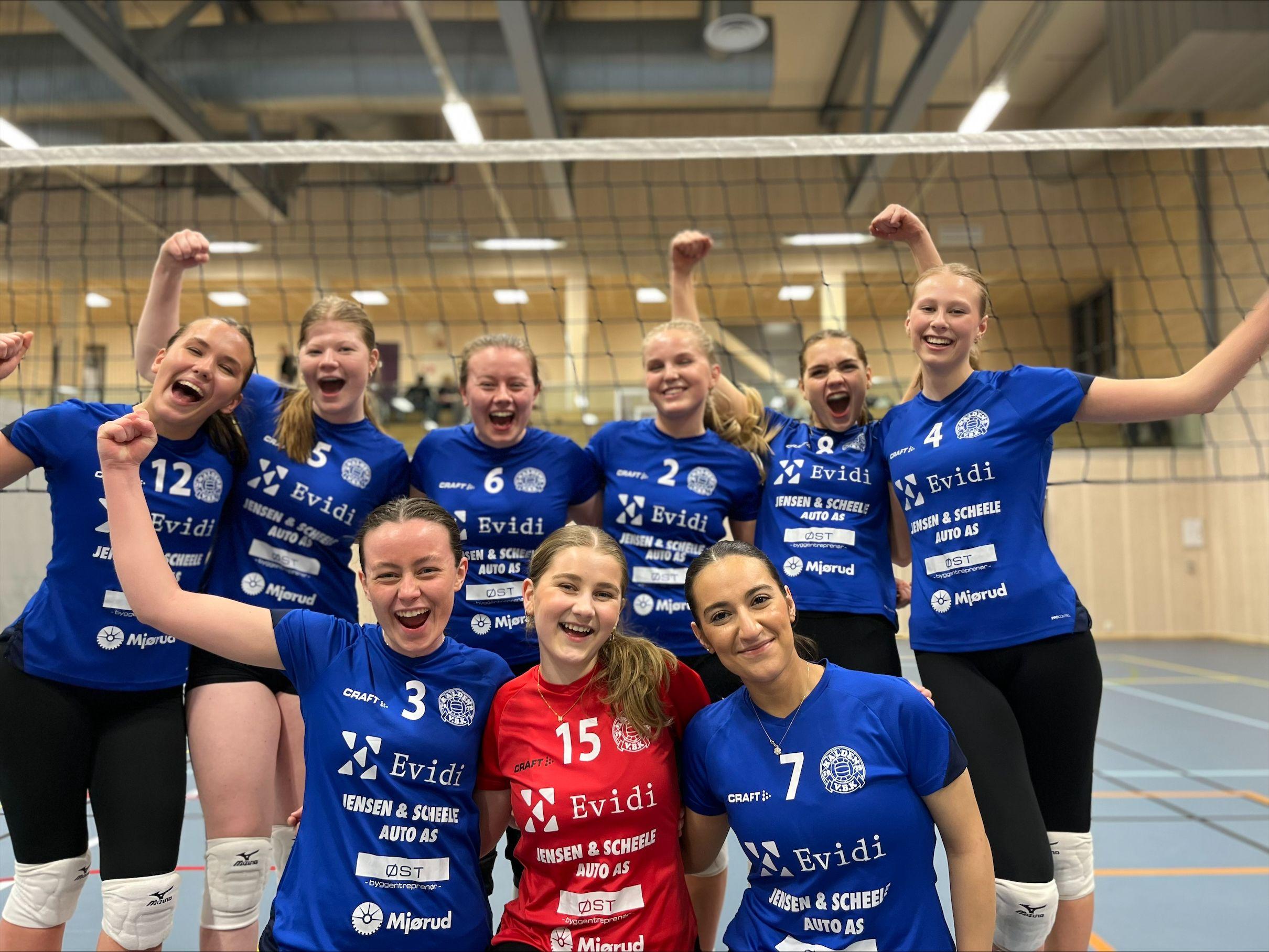 Jenter U19 vant US-runde på Ås i dag!!