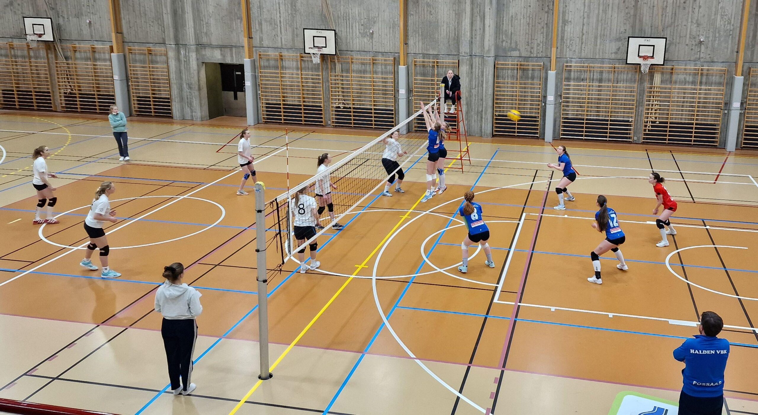 Damer 5. divisjon  med sterk innsats i helgens kamper 